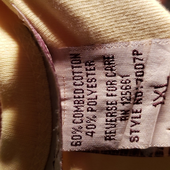 Womans yellow Isaac,s designs casuals shirt - Picture 5 of 5